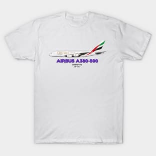 Airbus A380-800 - Emirates T-Shirt